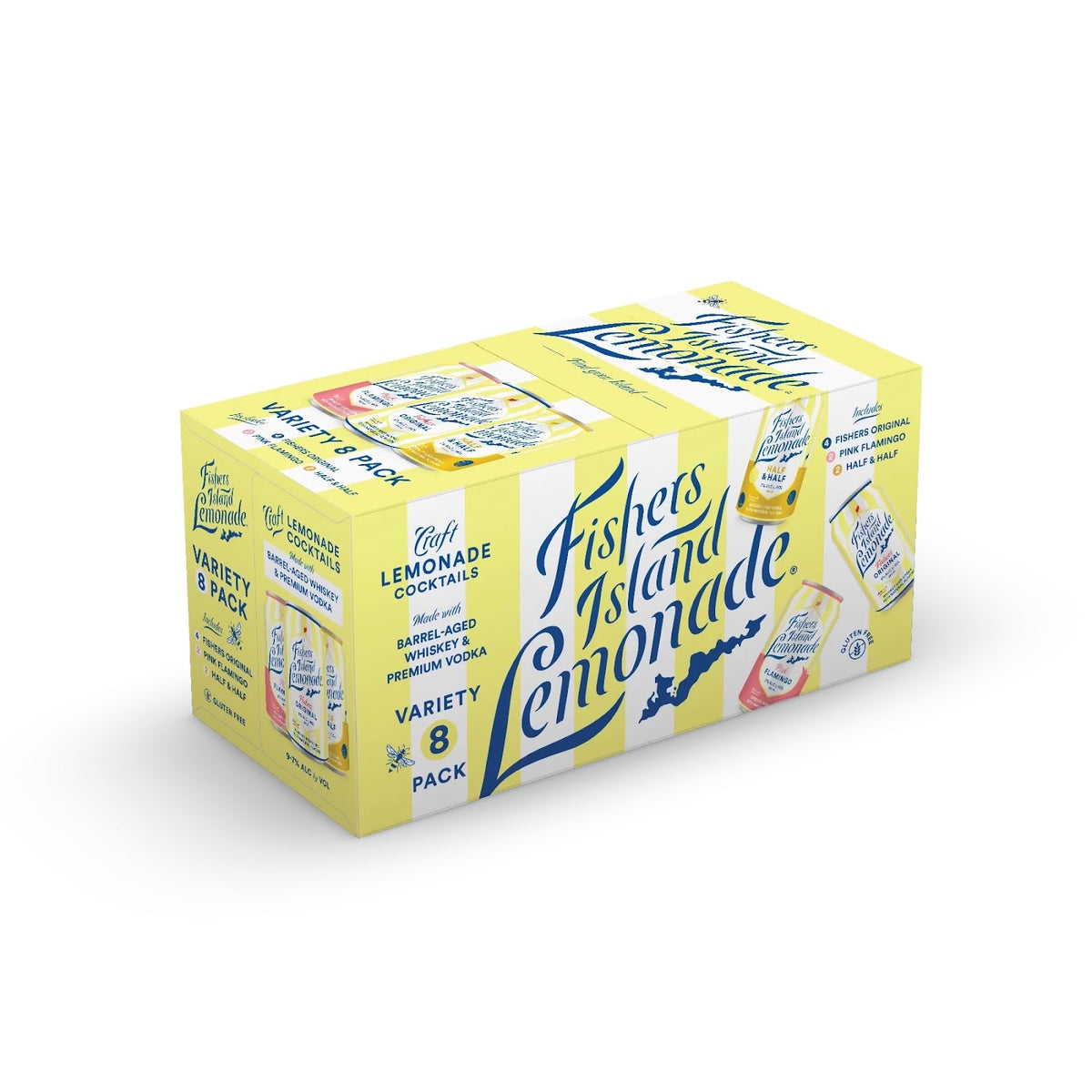 FISHERS ISLAND LEMONADE 8PK VARIETY