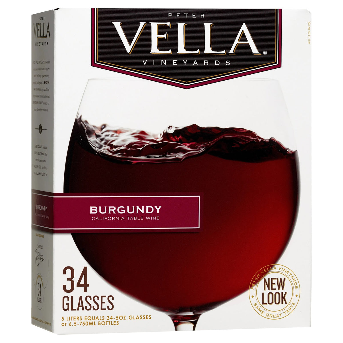 P VELLA BURGUNDY