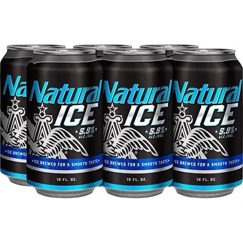 NATURAL ICE 6PK CAN