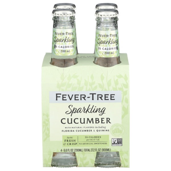 Fever Tree Sparkling Cucumber 4pk