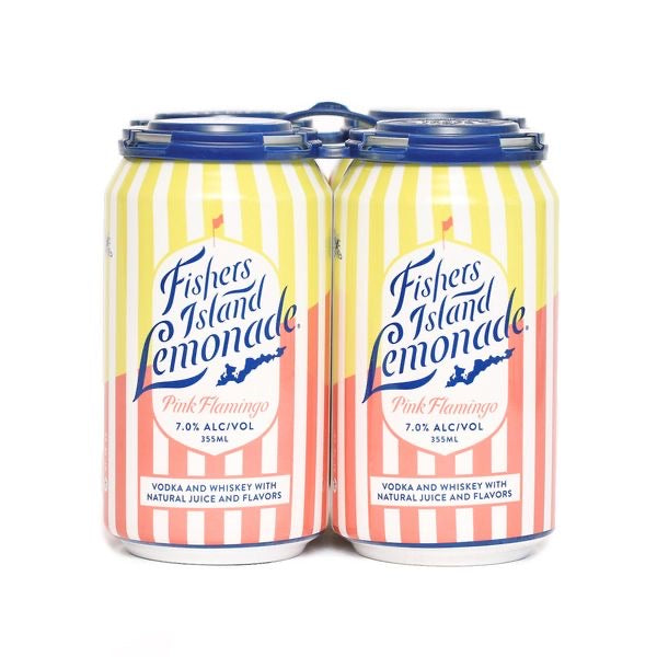 FISHERS ISLAND PINK FLAMINGO  4PK CN