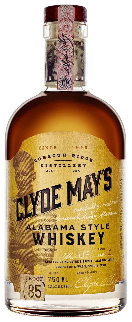 CLYDE MAY WHISKEY