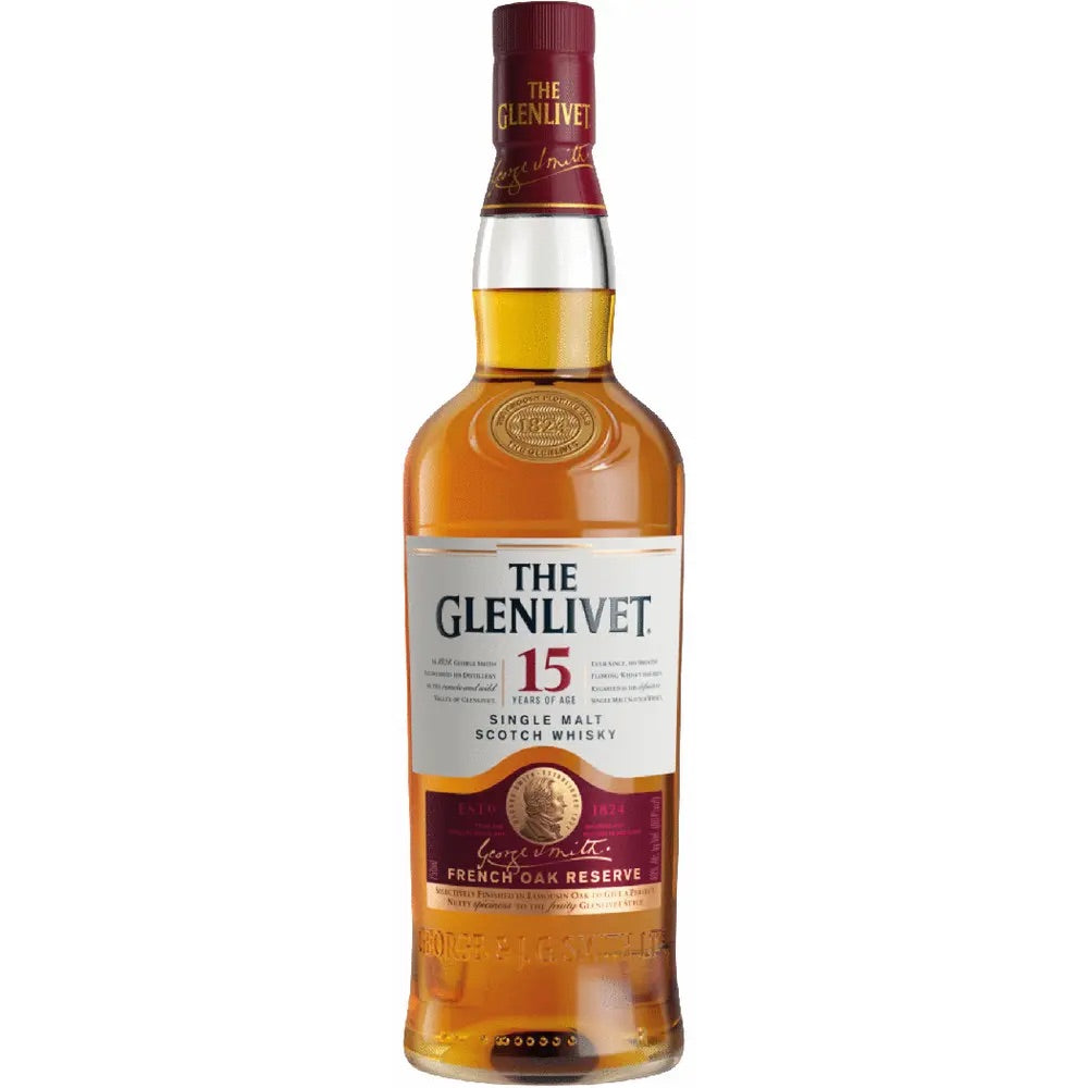 GLENLIVET FR OAK 15YR 750M