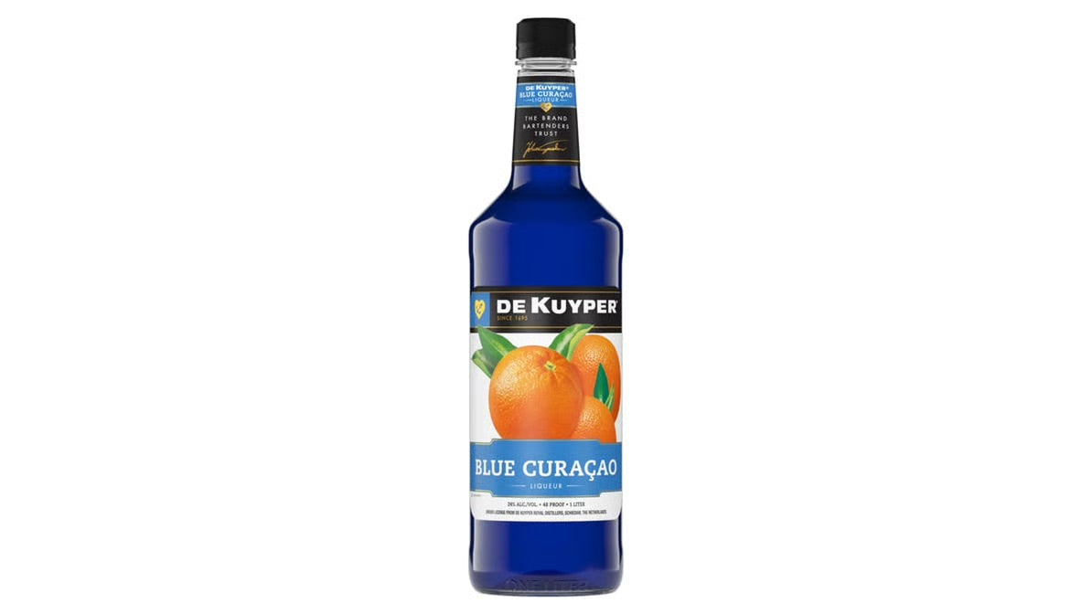 DEKUYPER BLUE CURACAO 1LT