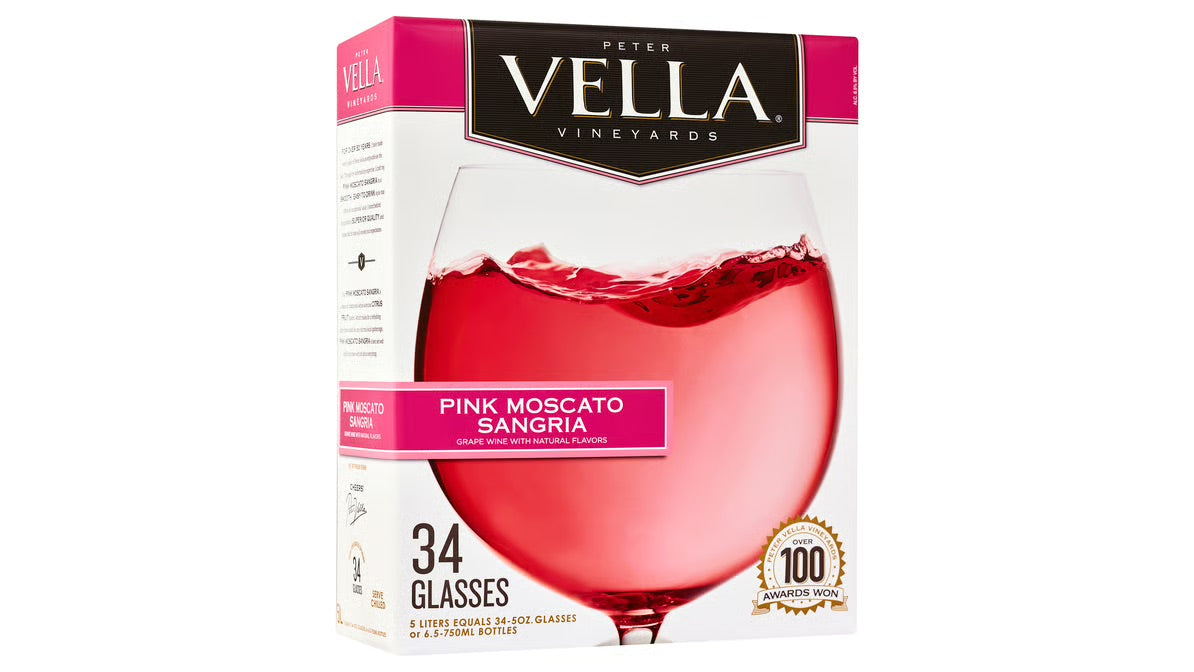 P VELLA PNK MOSC SANGRIA