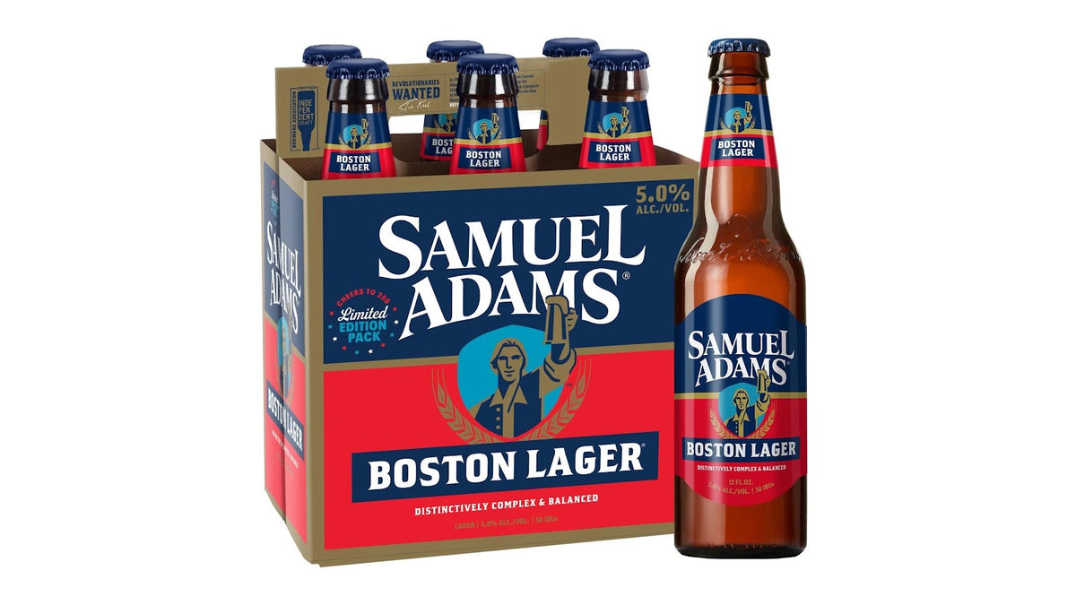 SAM ADAMS LAGER 6PK LN