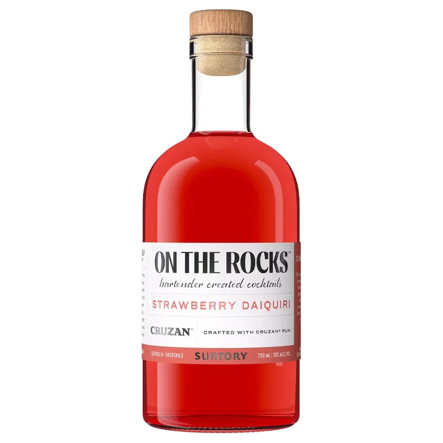 ON  THE ROCKS STRAWBERRY DAIQUIRI 750ML
