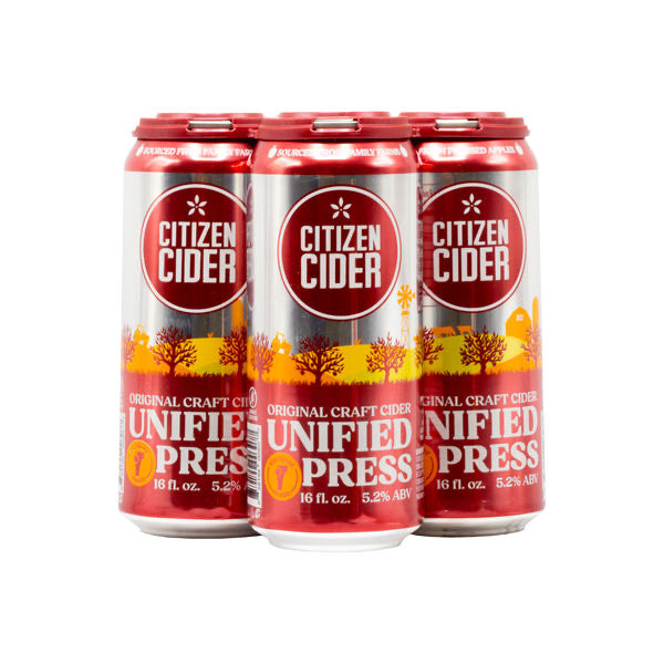 CITIZEN CIDER UNIFIED PRESS 4PK CANS