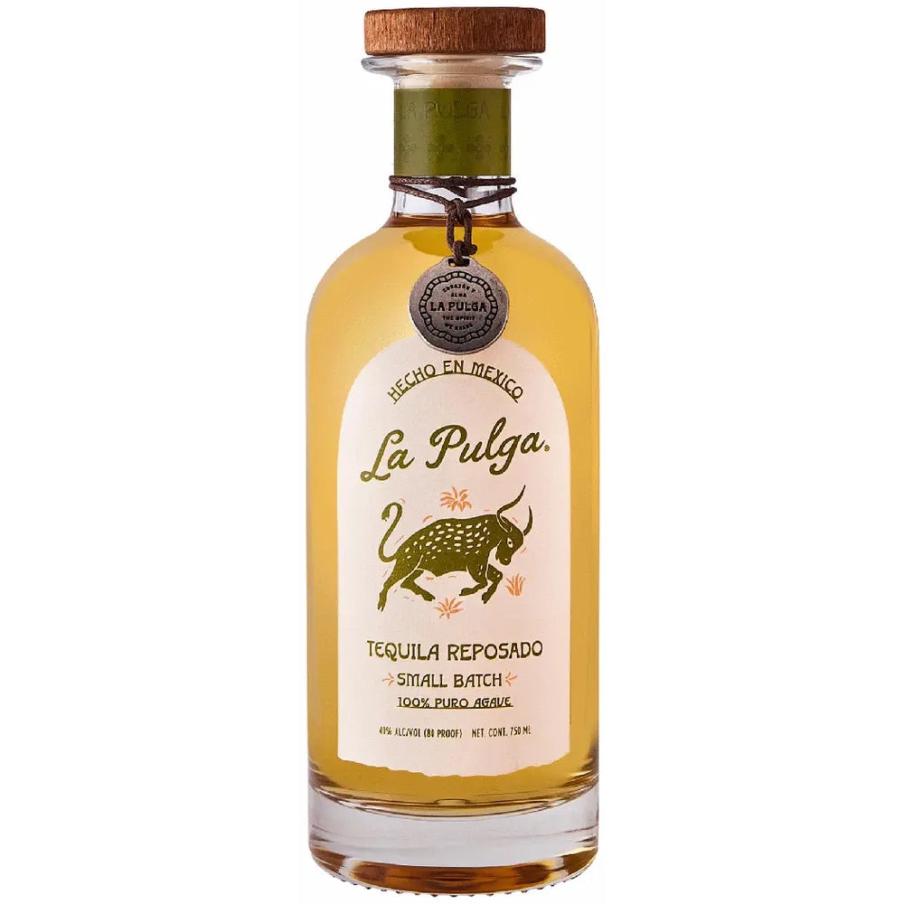 LA PULGA TEQUILA REPOSADO 750ML