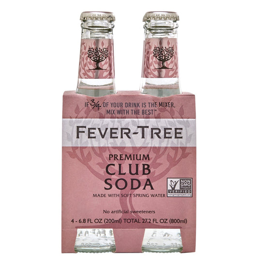 Fever Tree Club Soda 4pk