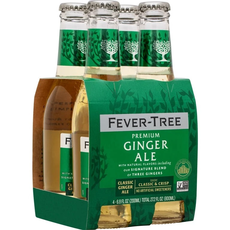 Fever Tree Ginger Ale 4pk