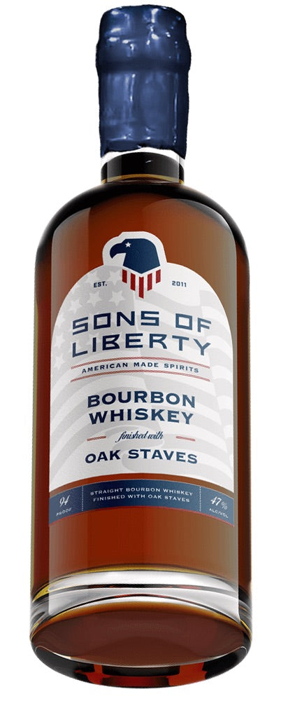 SONS OF LIBERTY WHEATED BOURBON OAK STAVES 750ML
