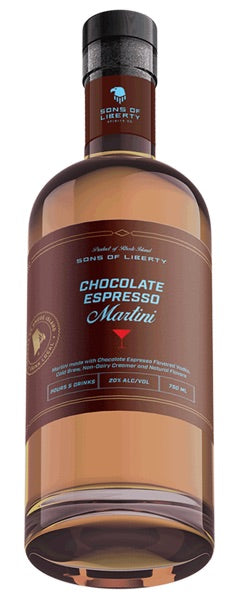 SONS OF LIBERTY CHOCOLATE ESPRESSO MARTINI