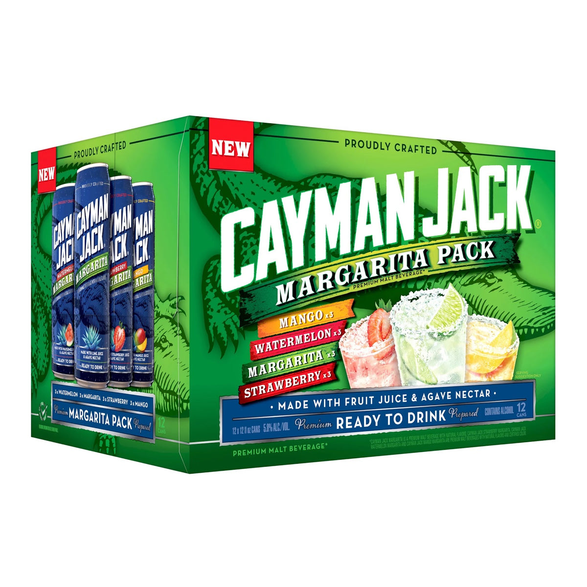 CAYMAN JACK MARG VER 12 PK CAN