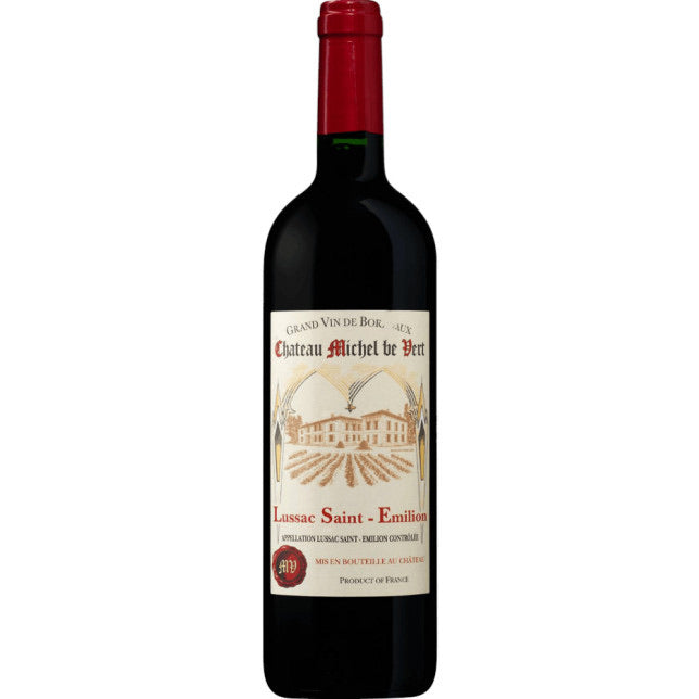 CHATEAU MICHEL DE DERT LUSSAC SAINT-EMILION 750ML