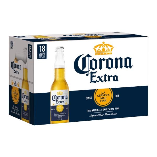 Corona Extra 18pk Bottles