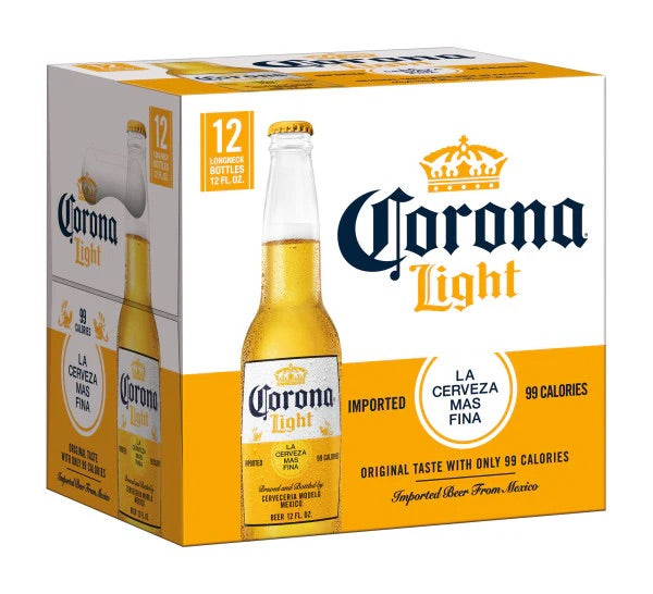 Corona Light 12pk Bottles
