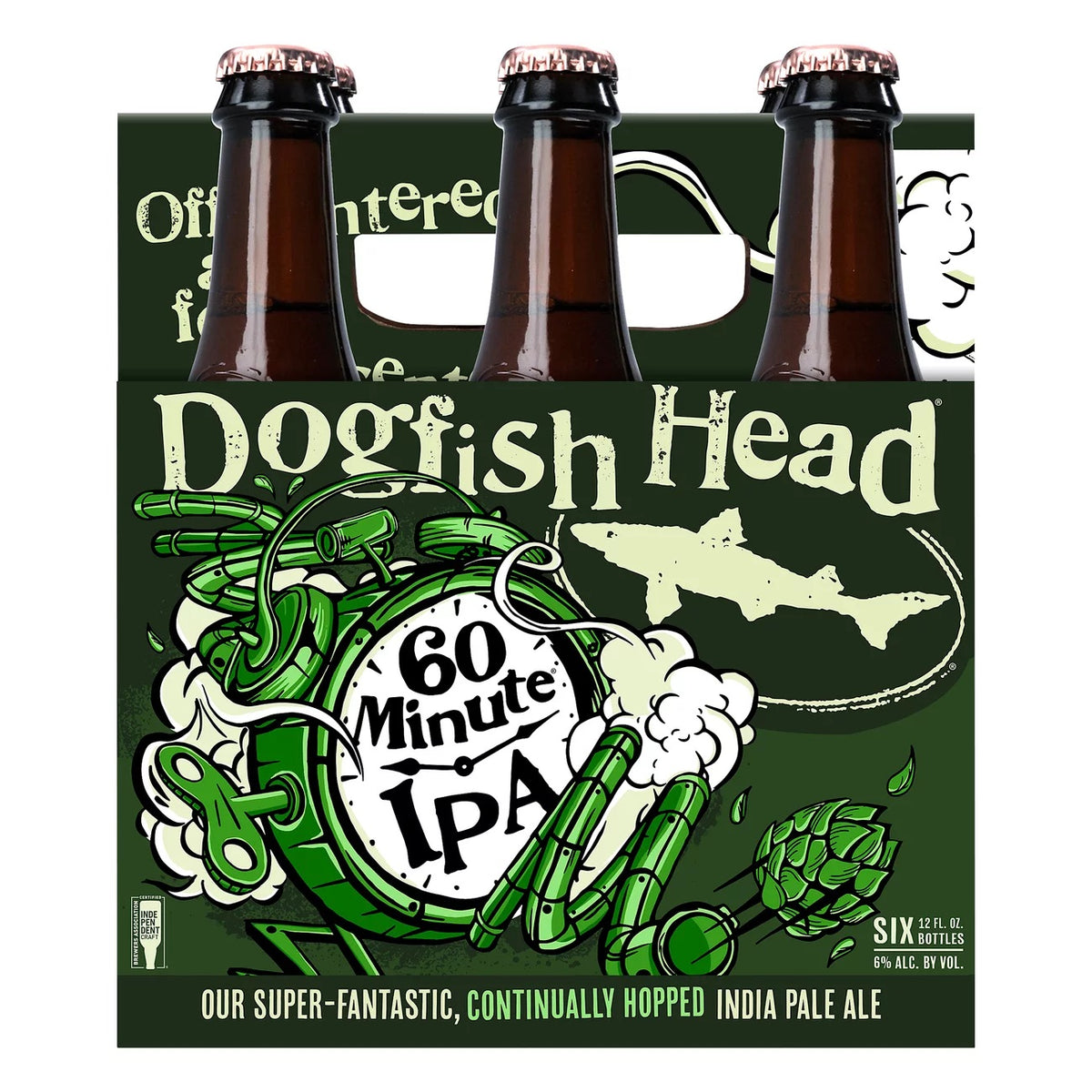 DOGFISH 60 MINUTE IPA 6PK NR