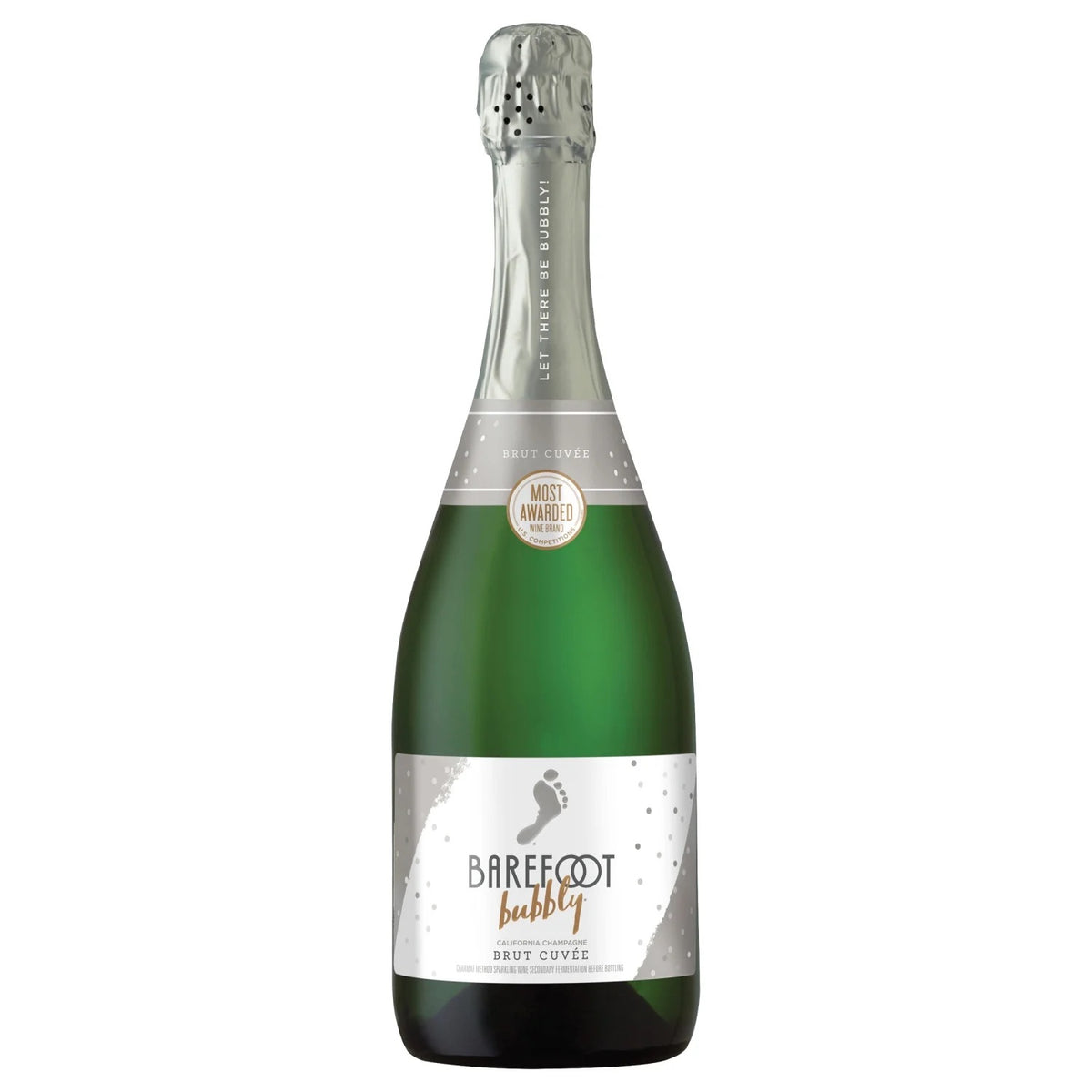 Barefoot Bubbly Brut Cuvee 750ml