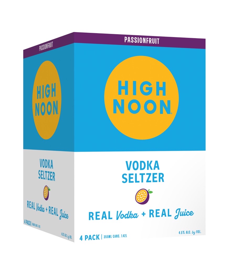 High Noon Vodka Passionfruit 4-pack