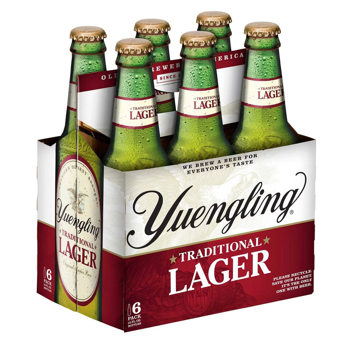 Yuengling Lager 12oz 6pk Bottles