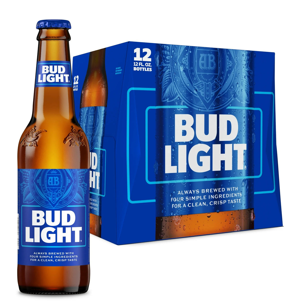 Bud Light 12oz 12pk Bottle
