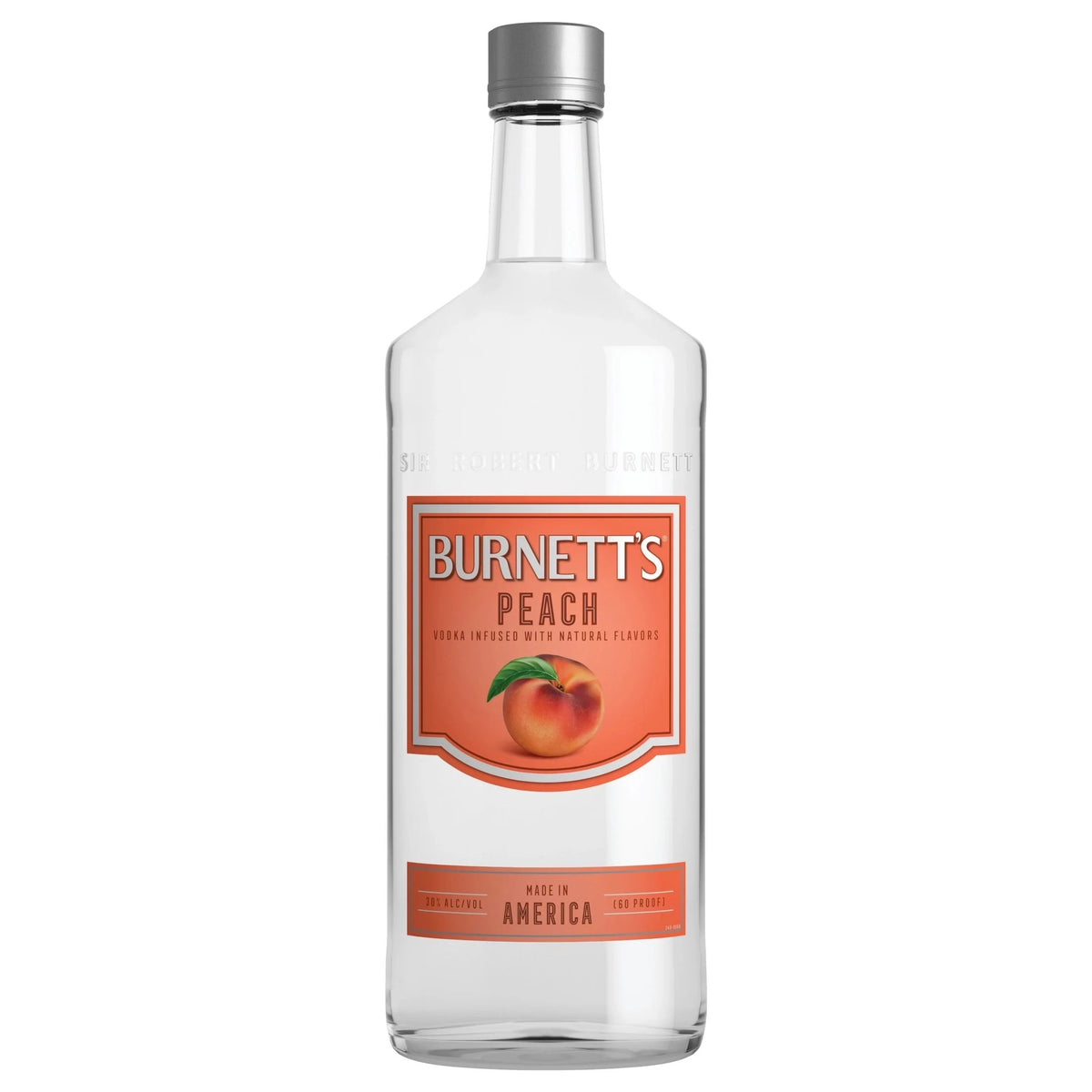 Burnetts Peach Vodka 1.75L