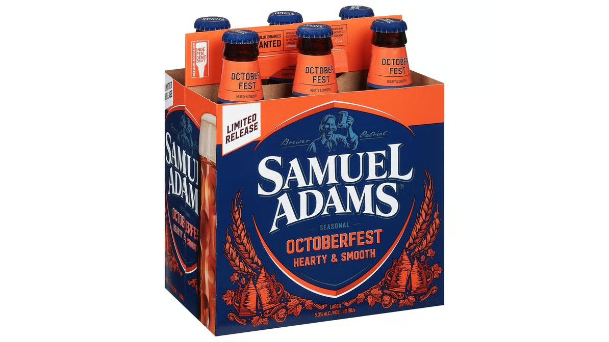 Sam Adams Octoberfest 12oz 6pk Bottles