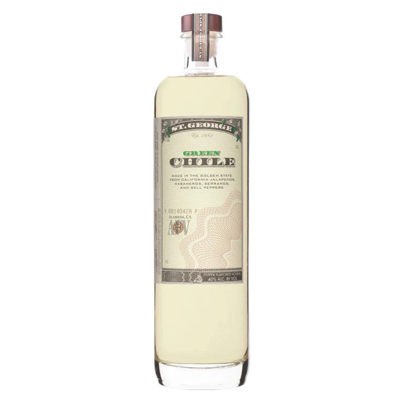 St George Green Chile Vodka 750ml