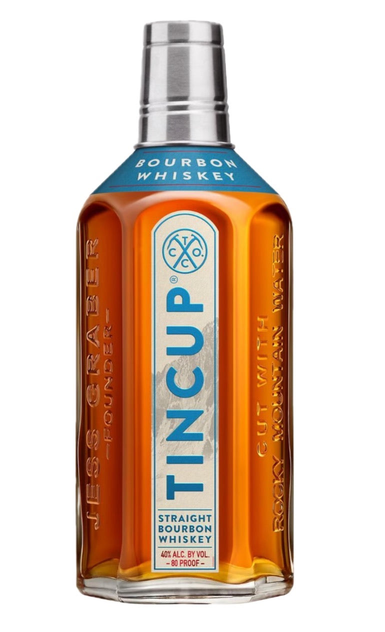 Tin Cup Straight Bourbon Whiskey 750ml 2