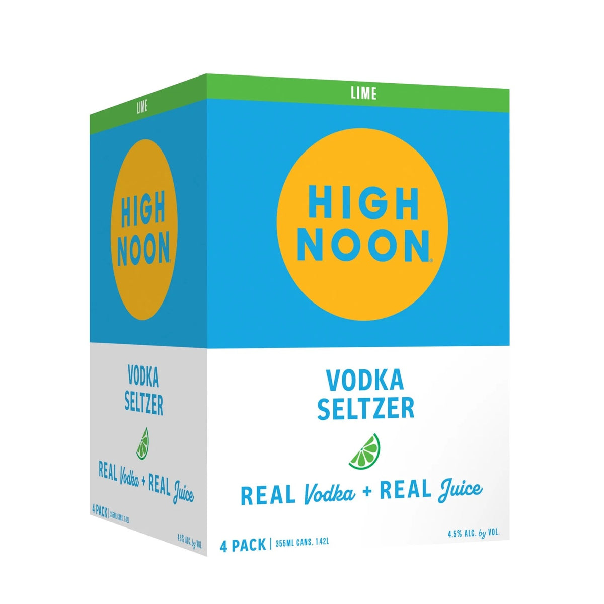 High Noon Vodka Lime 4-pack