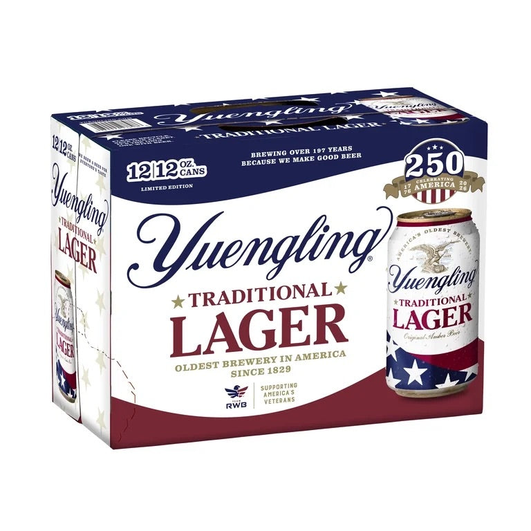 Yuengling Lager 12oz 12pk Cans