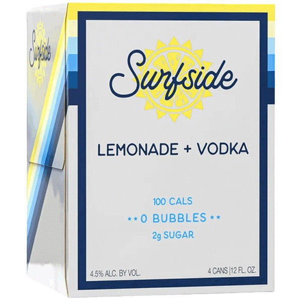Surfside Lemonade + Vodka 4-pack