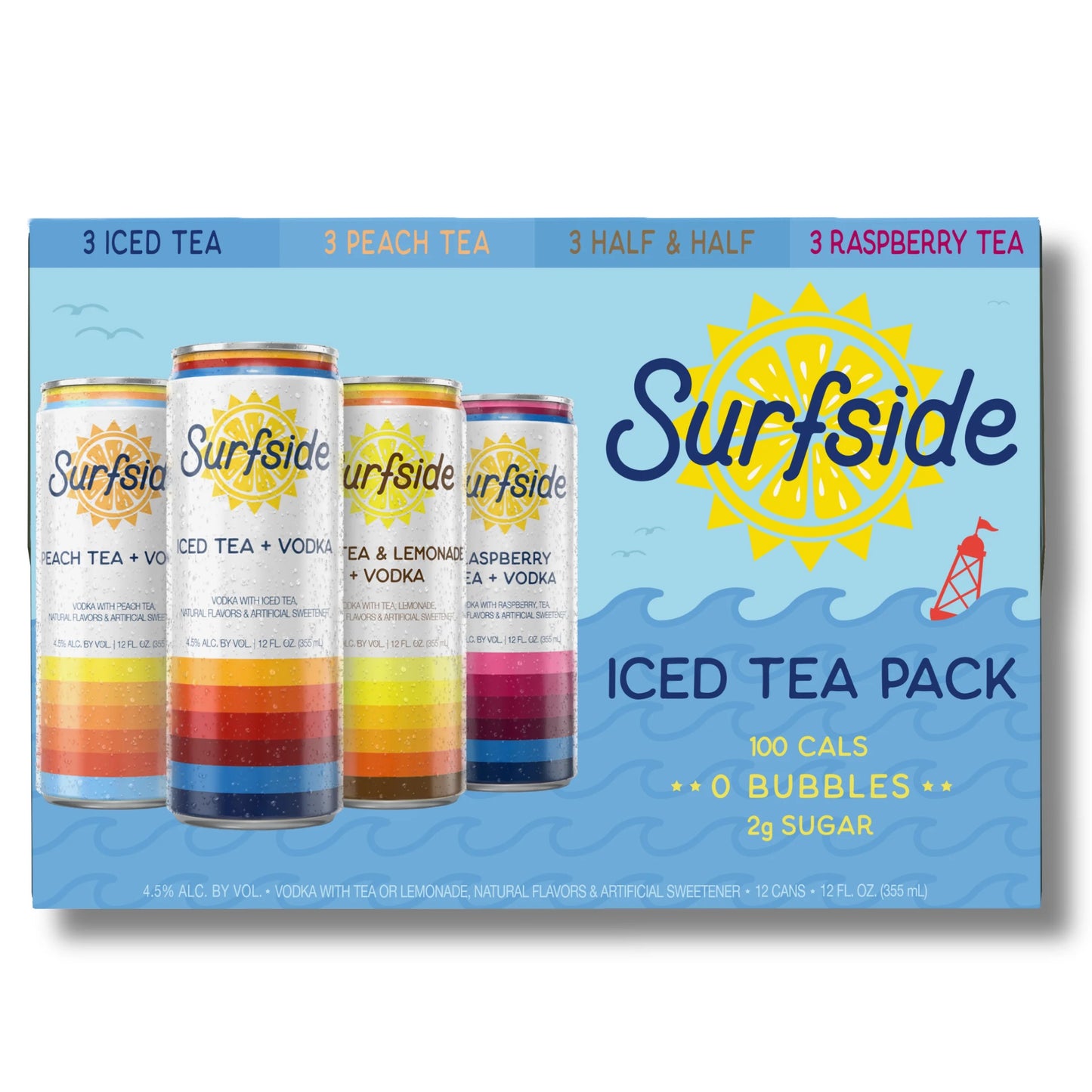 Surfside Iced Tea Variety 12-pack