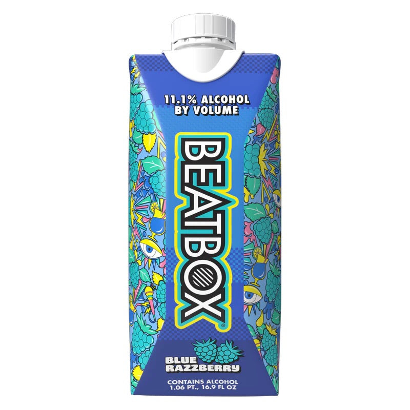 BeatBox Blue Razzberry Party Punch 500ml