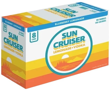 Sun Cruiser Blueberry Lemonade Vodka 8pk