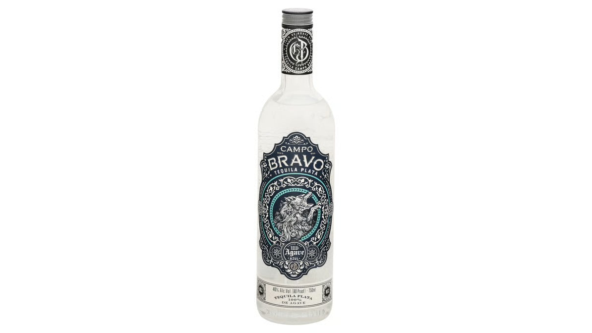 Campo Bravo Tequila Plata Blanco 750ml