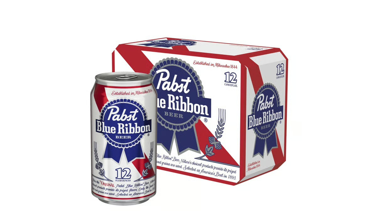 Pabst Blue Ribbon 12oz 12pk Cans