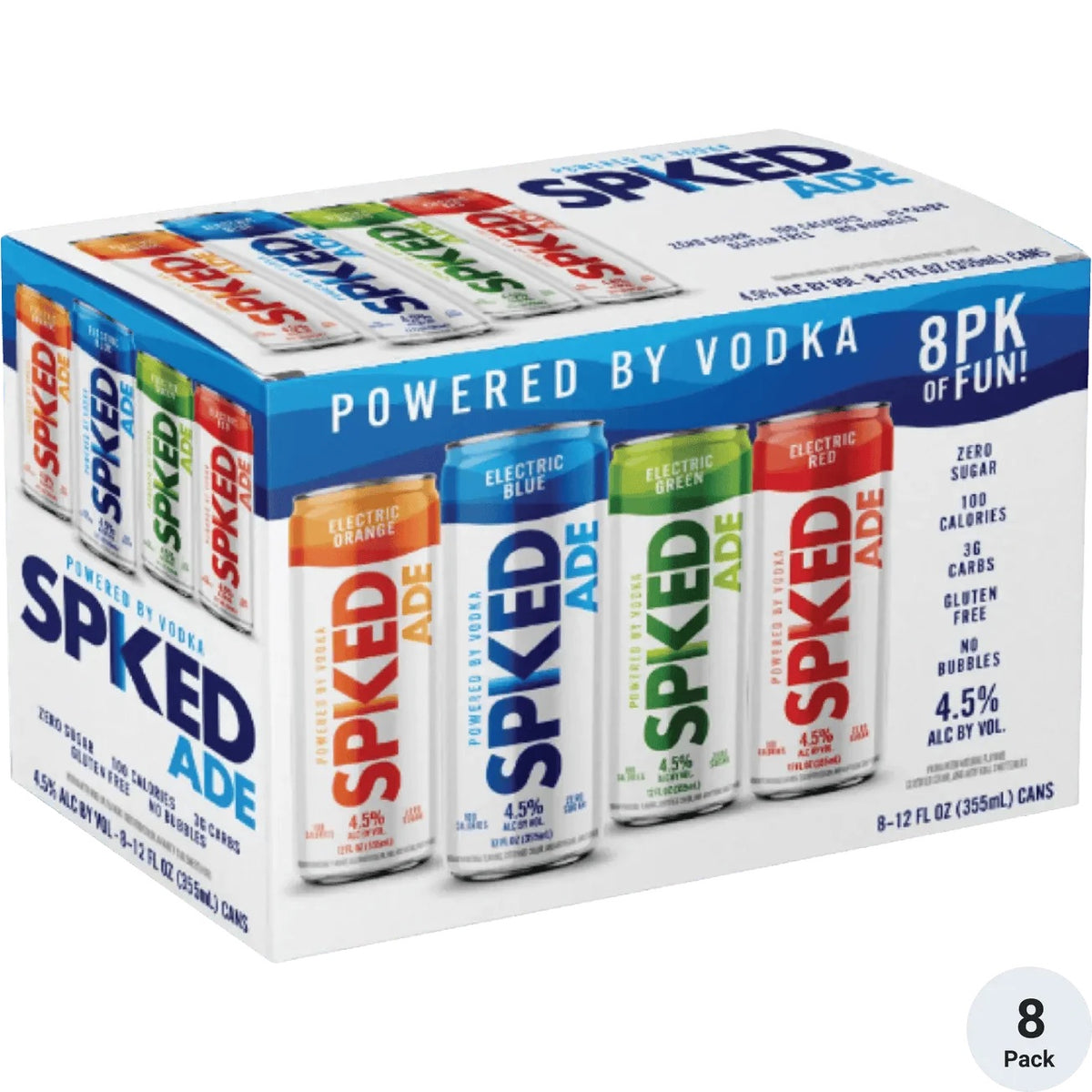 Spiked-Ade Variety 8pk Cans