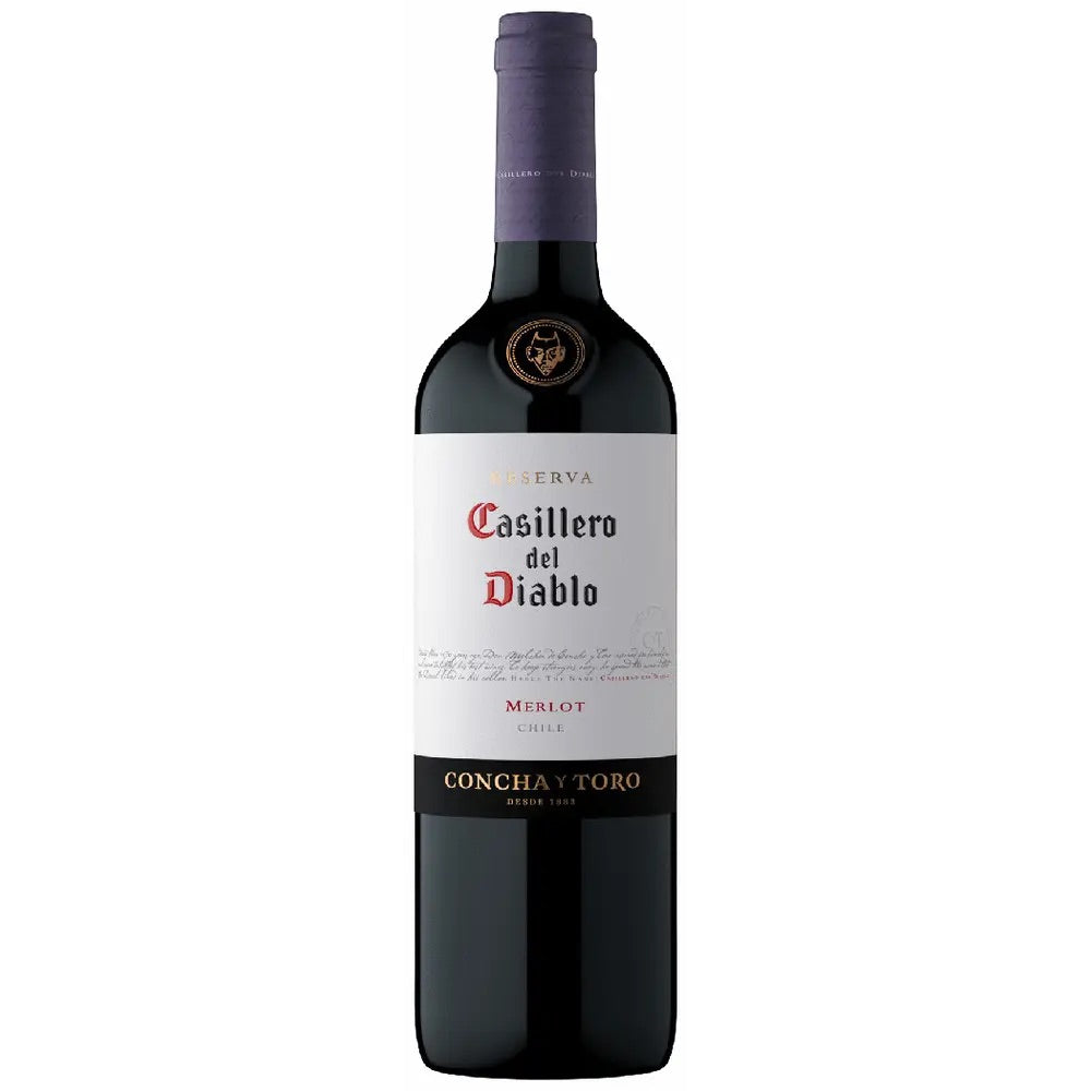 CASILLERO DEL DIABLO MERLOT 750M