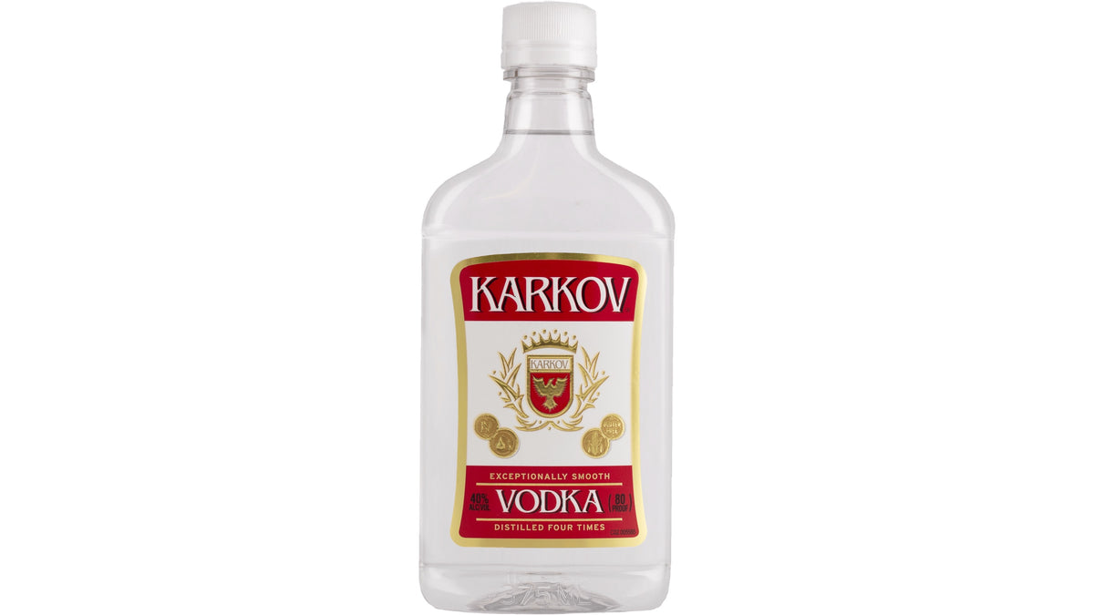 KARKOV VODKA 375ML