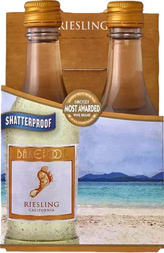 Barefoot Riesling 4pk 187ml