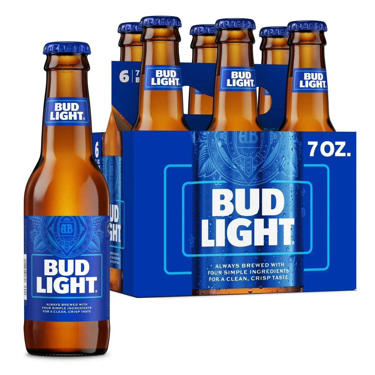 Bud Light 7oz 6pk Bottle