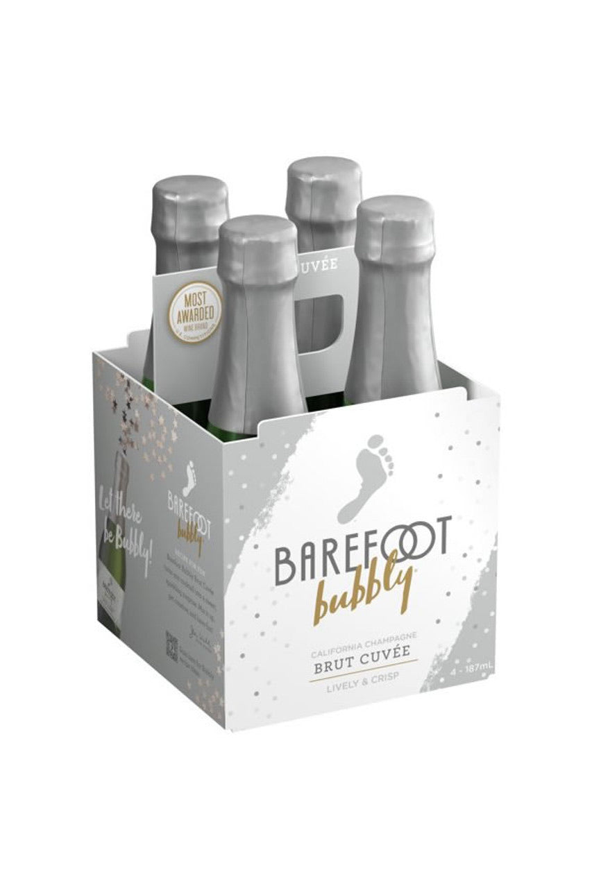Barefoot Bubbly Brut Cuvee 4pk