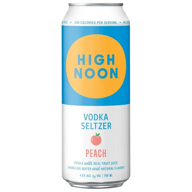 High Noon Vodka Peach single can