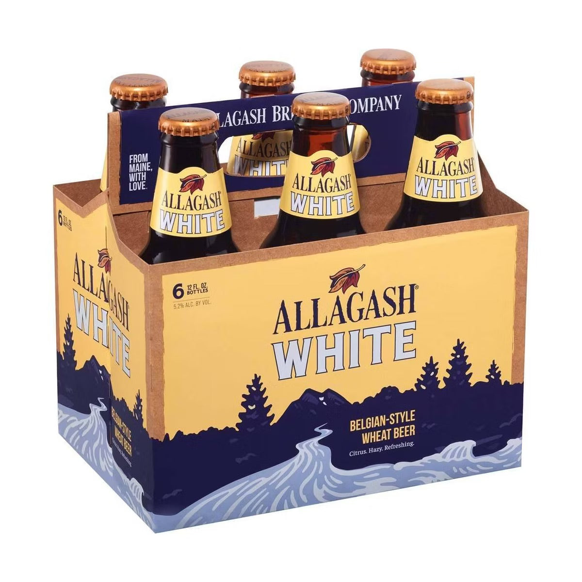 Allagash White 12oz 6pk Bottles