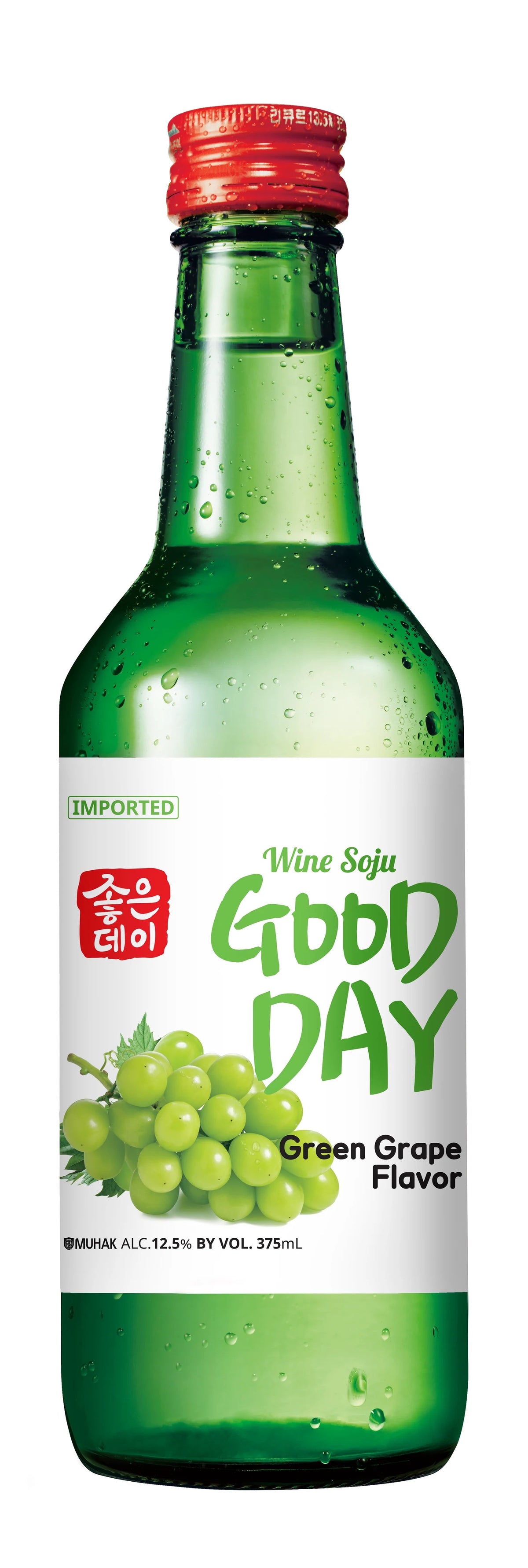 Good Day Green Grape Soju 375ml