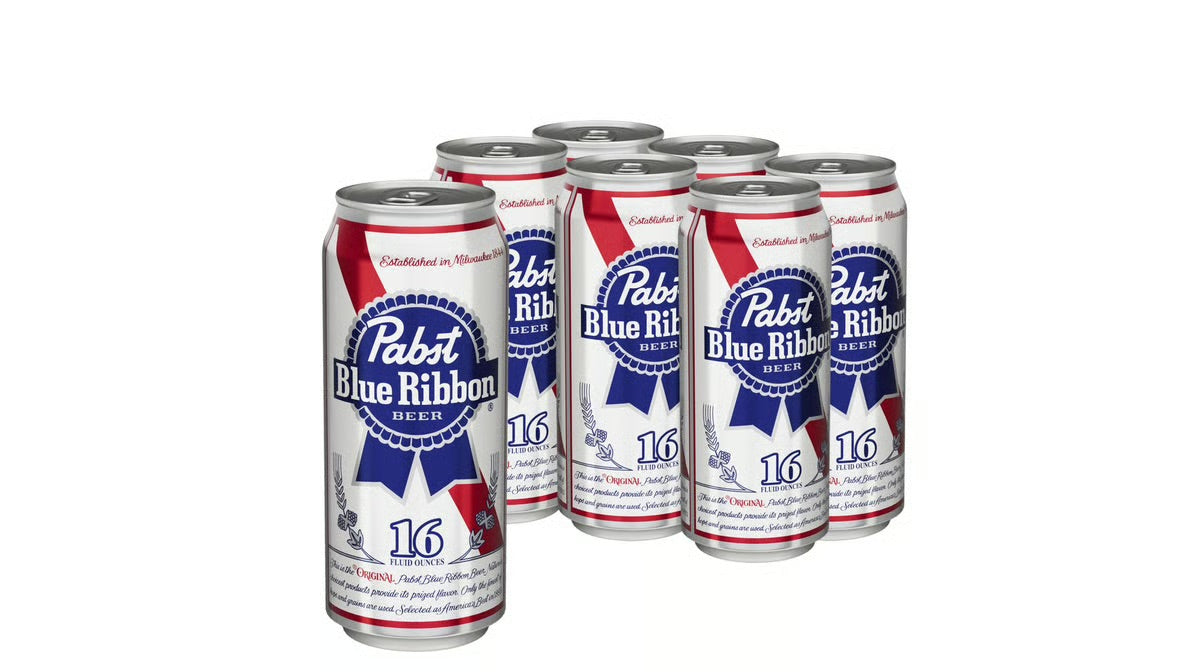 Pabst Blue Ribbon 16oz 6pk Cans