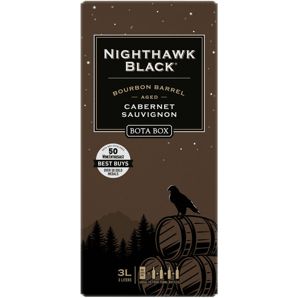 Bota Box Nighthawk Bourbon Barrel Aged Cabernet 3L