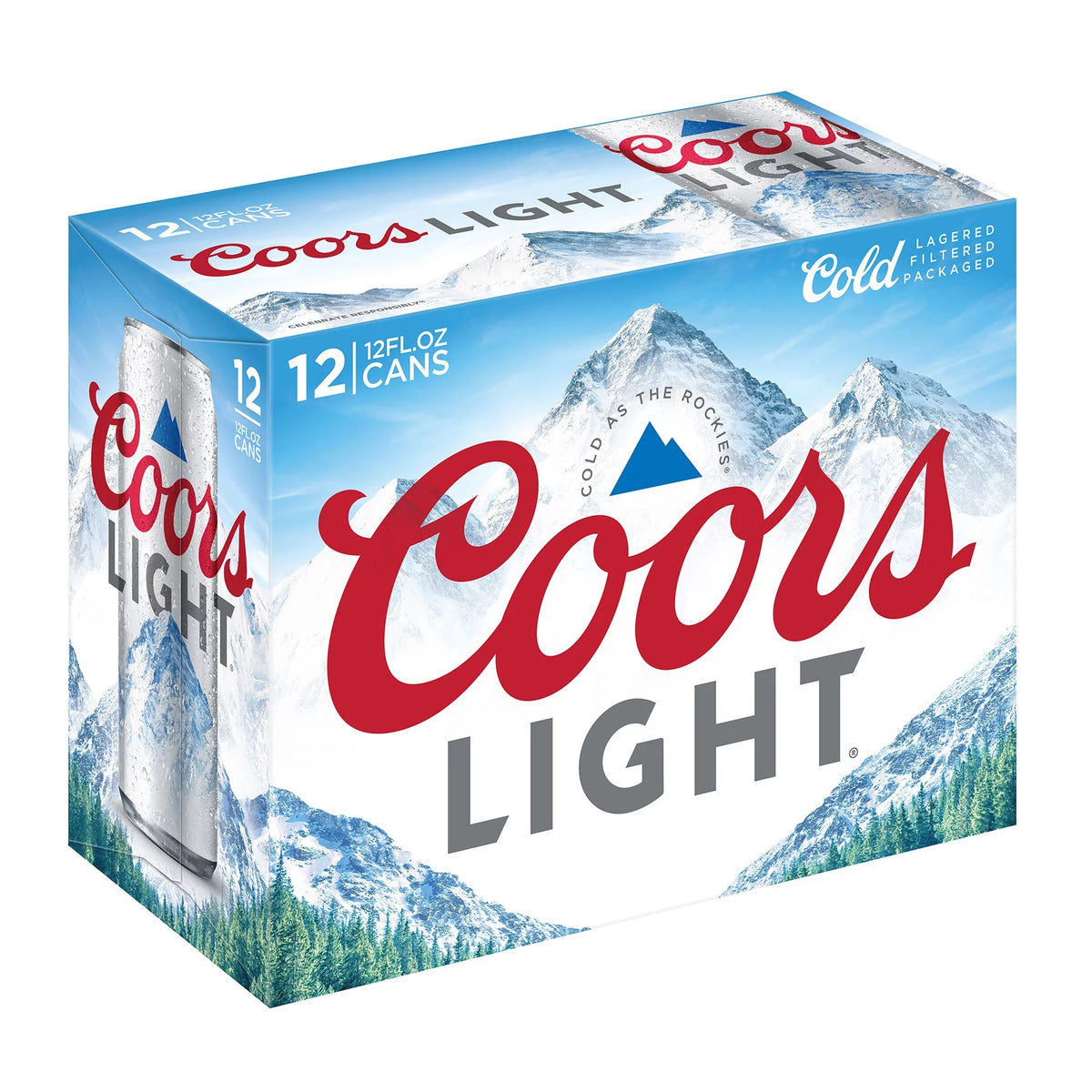 Coors Light 12oz 12pk Cans
